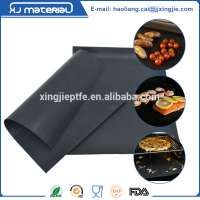 15 3/4" X 11 4/5" black oven parts non-stick PTFE grill mat brown baking tools BBQ mat