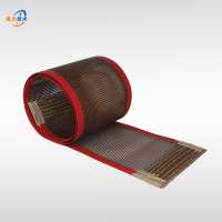 High quality dryer belt ptfe coated fiber glass mesh conveyor belt