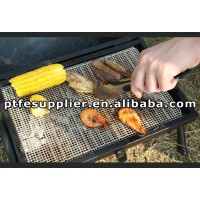 Non-stick PTFE coated Fiberglass BBQ Grill Mesh