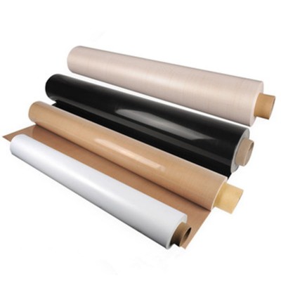 Heat Resistance 0.25Mm Brown Black PTFE Fabric for tank liner oil liner