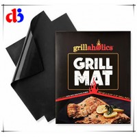 Dongjian customized food grade barbecue accessories ptfe BBQ grill mat