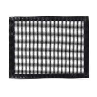 Corrosion Resistance  Pfoa 400*500*0.85Mm Food Grade Non Stick barbecue grill mesh mat